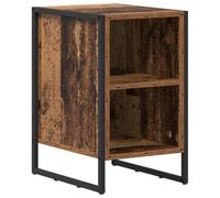 vidaXL Comodino in legno vecchio 39,5 x 30 x 50 cm, materiale in legno, idee per il design della camera da letto, disposizione rettangolare, stile industriale, materiali durevoli, accento moderno