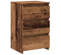 vidaXL Comodino Legno Antico 40x35x62,5 cm in Legno Multistrato