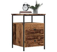 vidaXL Comodino Legno Antico 44x45x60 cm in Legno Multistrato