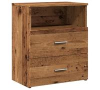 vidaXL Comodino Legno Antico 50x32x60 cm in Legno Multistrato, comò, tavolinetto, arredo Camera Letto, tavolino, tavolino Notte, mobili Camera Letto