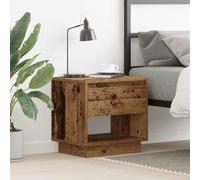 vidaXL Comodino Legno vecchio 45 x 34 x 44 cm Legno ingegnerizzato