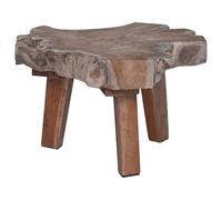 vidaXL Comodino Marrone 40 x 40 x 25 cm Legno Recuperato Massello, Camera da Letto, Un rifugio per Il Relax, con Un Letto Comodo, Lenzuola morbide, Luce Naturale e Decorazioni Che creano tranquillità