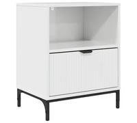 vidaXL Comodino Moderno - Tavolino da Notte per Camera da Letto, Arredamento Contemporaneo, Supporto di Stoccaggio, Carrello Semplice e Minimalista per il Letto