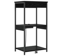 vidaXL Comodino Notturno Moderno con Contenitore per Stanza da Letto Compatto, Stile Minimalista e Funzionale per Letto Piccolo