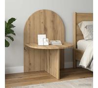 vidaXL Comodino Rovere Artigianale 48 x 49 x 65 cm