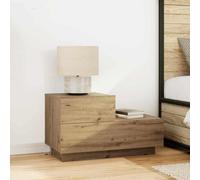 vidaXL Comodino rovere artigianale 70 x 36 x 40.5 cm Legno multistrato