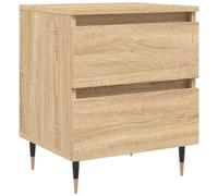 VIDAXL - Comodino Rovere Sonoma 40x35x50 Cm In Legno Multistrato
