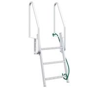 vidaXL Conduttore docking Altro Argento 58 x 77 x 144 cm Alluminio