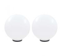 VidaXL Confezione da 2 Lampade LED Sferiche E27 50cm