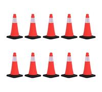 vidaXL Coni Spartitraffico Riflettenti con Basi Pesanti 10 pz 50 cm