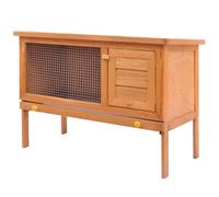 vidaXL Conigliera all'Aperto Casetta Piccoli Animali 1 Livello Legno