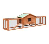 VIDAXL - Conigliera In Legno Massello Di Pino E Abete 303x60x86 Cm
