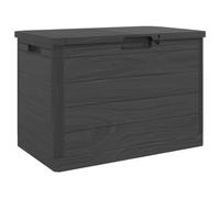 vidaXL Contenitore Cuscini Antracite 77,5x44,5x53 cm in Polipropilene