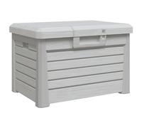 vidaXL Contenitore Cuscini Grigio 73x50,5x46,5 cm in Polipropilene