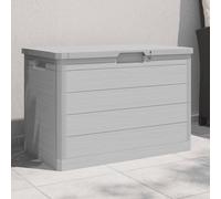 vidaXL Contenitore Cuscini Grigio 77,5x44,5x53 cm in Polipropilene