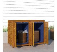 VIDAXL - Contenitore Da Giardino 140x87x104 Cm Legno Massello Di Acacia