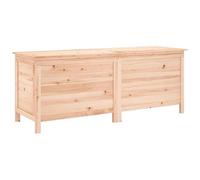 AX Contenitore 150x50x56.5cm Marrone Armadietto Giardino Doghe Casa Nuovo 364756