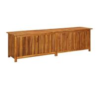 vidaXL Contenitore da Giardino 200x50x58cm in Legno Massello di Acacia