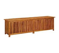 vidaXL Contenitore da Giardino 200x50x58cm in Legno Massello di Acacia