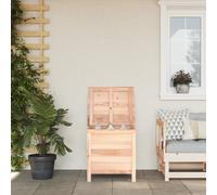 vidaXL Contenitore da Giardino 50x49x56,5 cm Legno Massello di Abete