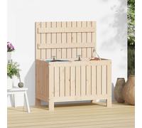 vidaXL Contenitore da Giardino 76x42,5x54 cm in Legno Massello di Pino