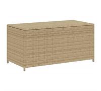 VIDAXL - Contenitore Da Giardino Beige Misto 190l In Polyrattan