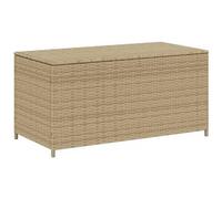 VIDAXL - Contenitore Da Giardino Beige Misto 190l In Polyrattan