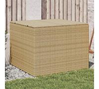 vidaXL Contenitore da Giardino Beige Misto 291L in Polyrattan