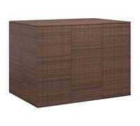 Contenitore da giardino in rattan pe 145x100x103 cm marrone