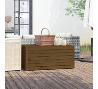VIDAXL - Contenitore Giardino Miele 101x50,5x46,5 Cm Legno Massello Pino