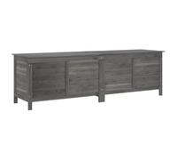 VIDAXL - Contenitore Giardino Antracite 198,5x50x56,5 Cm Massello Abete