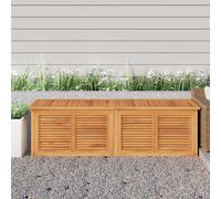 vidaXL Contenitore Giardino con Borsa 175x50x55 cm Legno Massello Teak