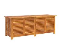 vidaXL Contenitore Giardino con Feritoia 150x50x56cm Massello Acacia