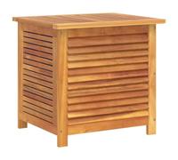 vidaXL Contenitore Giardino con Feritoia 50x60x56cm Massello Acacia