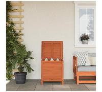 VIDAXL - Contenitore Giardino Marrone 50x49x56,5 Cm Legno Massello Abete