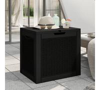 vidaXL Contenitore Giardino Nero 55,5x43x53 cm Polipropilene