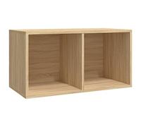 AX Contenitore Dischi Vinile Scaffale LP Studio Cameretta 71x34x36cm News 800120