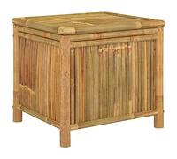 vidaXL Contenitore Portaoggetti da Giardino 60x52x55 cm in bambù