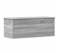 vidaXL Contenitore Portaoggetti Grigio Sonoma 90x35x35 cm Truciolato, Scatola portaoggetti, Contenitore per Indumenti, portaoggetti, cesta per Giochi