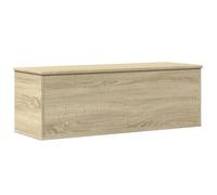 vidaXL Contenitore Portaoggetti Rovere Sonoma 102x35x35cm Truciolato, Scatola portaoggetti, Contenitore per Indumenti, portaoggetti, cesta per Giochi