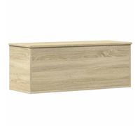 vidaXL Contenitore Portaoggetti Rovere Sonoma 90x35x35cm in Truciolato, Scatola portaoggetti, Contenitore per Indumenti, portaoggetti