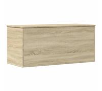 vidaXL Contenitore Rovere Sonoma 100x42x46 cm Legno Multistrato, cesta portaoggetti, Scatola Porta Giochi, cesta Porta Giocattoli