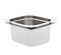 vidaXL Contenitori Gastronorm 2 pz GN 1/2 150 mm in Acciaio Inox