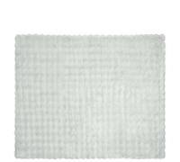 vidaXL Coperta in Pelliccia di Coniglio Finta 4 PCS Grigio, Coperta Rettangolare in Pelliccia di Coniglio Finta, Moderna e Accogliente, Perfetta per Decorare la Tua casa e tenerti Caldo