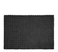 vidaXL Coperta in Pelliccia di Coniglio Finta 4 PCS Grigio Scuro, Coperta Rettangolare in Pelliccia di Coniglio Finta, Moderna e Accogliente, Perfetta per Decorare la Tua casa e tenerti Caldo