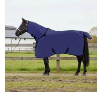 vidaXL Coperta per Cavalli Blu navy 145 cm Poliestere
