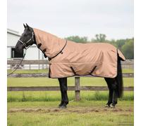 vidaXL Coperta per Cavalli Cappuccino 85 cm Poliestere