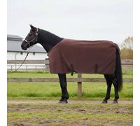 vidaXL Coperta per Cavalli Marrone Scuro Completo 85 cm