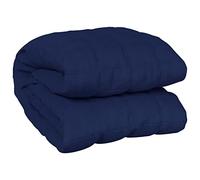 vidaXL Coperta Ponderata Blu 135x200 cm 6 kg Tessuto