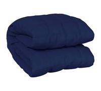 vidaXL Coperta Ponderata Blu 155x220 cm 11 kg Tessuto